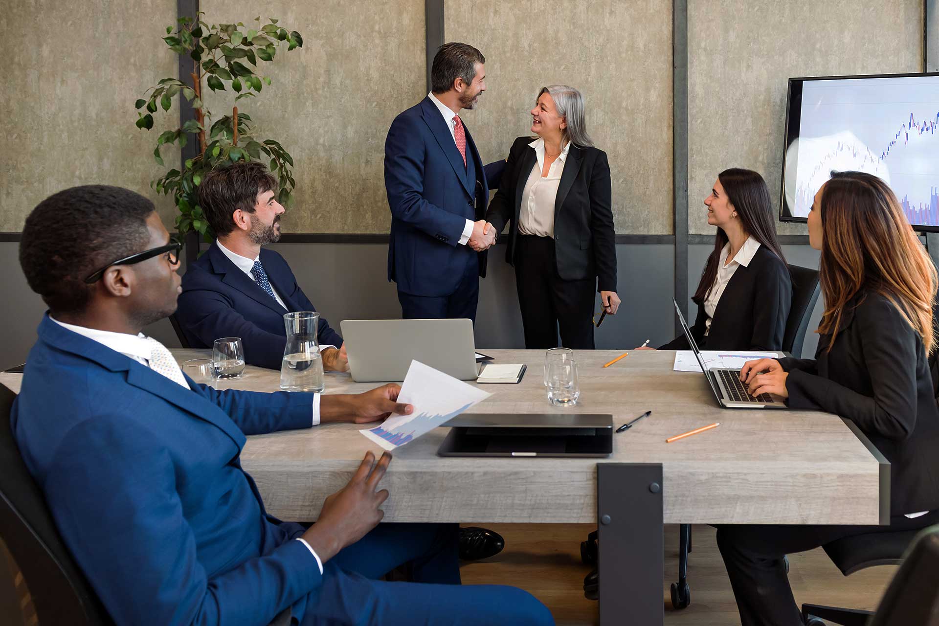 Medical staffing agency team